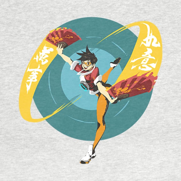 Tracer Fan Dance by Genessis